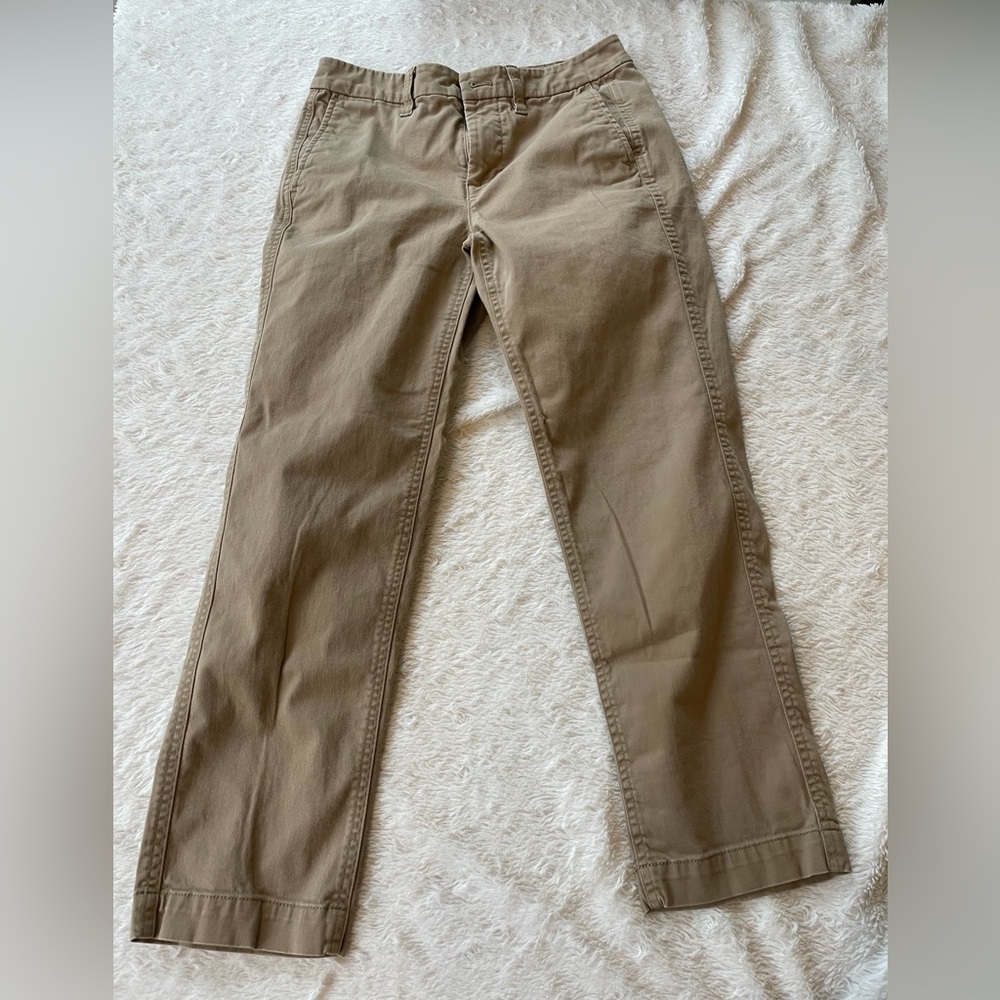 J. Crew High-rise Girlfriend Chino